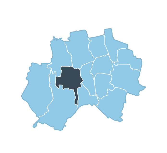 Symbol für Bezirk Moritzberg/Bockfeld