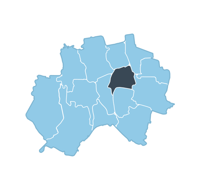 Symbol für Bezirk Oststadt/Stadtfeld